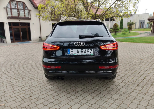 Audi Q3 cena 57900 przebieg: 137500, rok produkcji 2015 z Lubliniec małe 742
